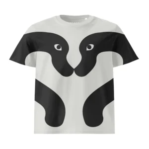 Photo tshirt blanc logo grand