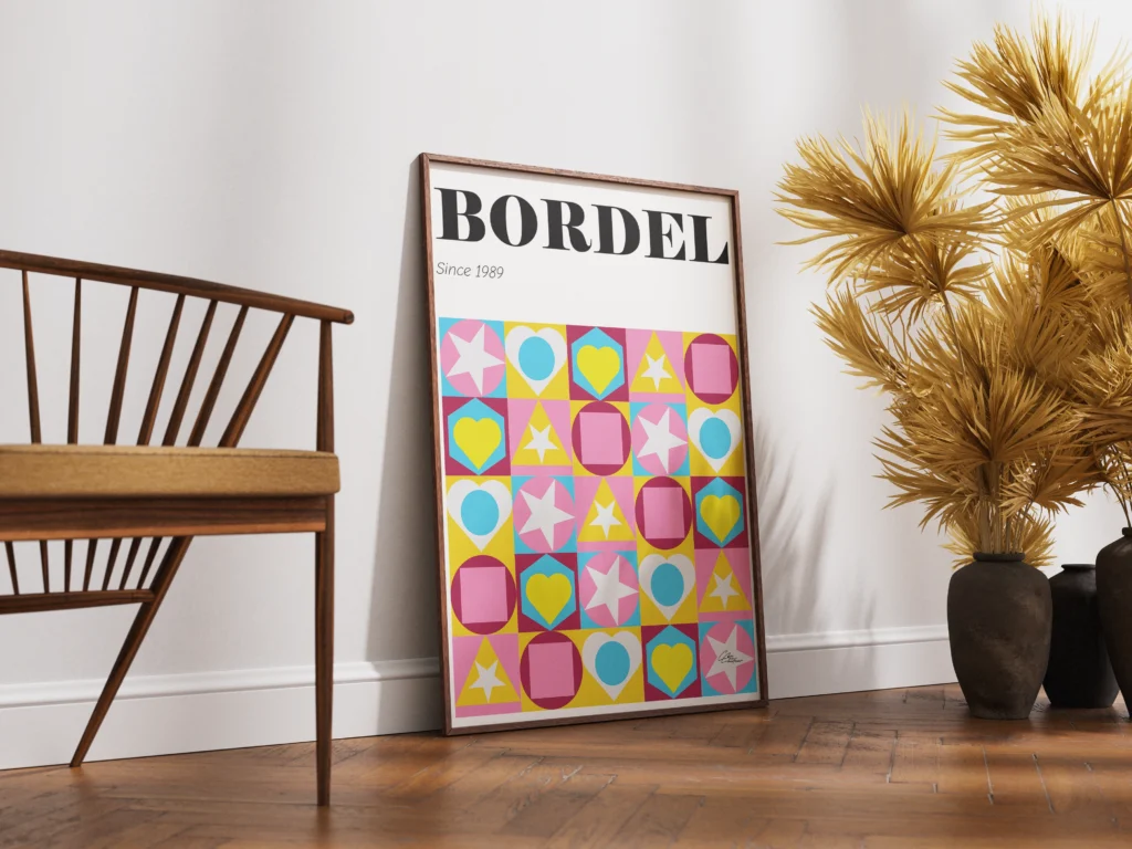 mockup affiche bordel